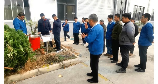 廣源環保組織新員工舉行消防演練